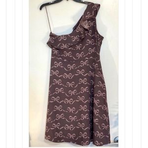 💕HP💕  Banana Republic One Shoulder Ruffle Dress